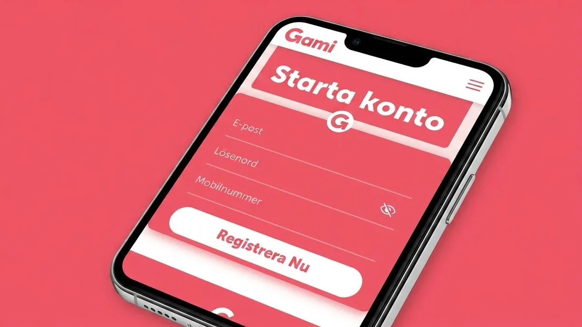 Registrera dig med bonus